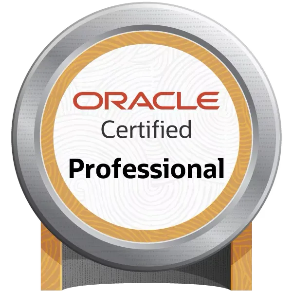 Oracle Certified Professional Badge